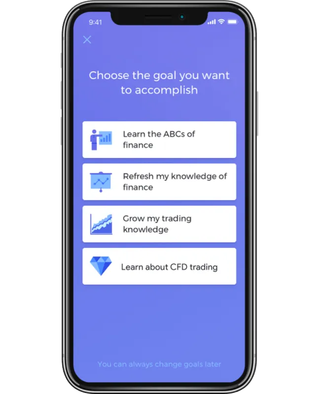 VTX Trader learning and trading goals